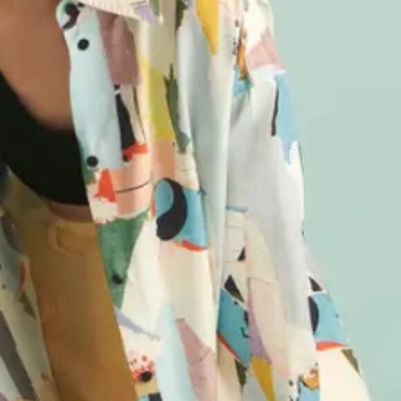 Nocturne Printed Oversized Shirt - Picture 2 of 2